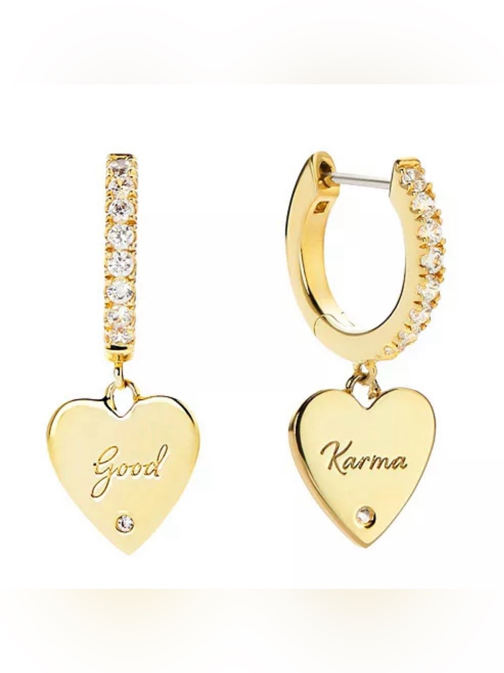 NEW Ana Luisa Gold Hoop Earrings